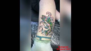 Rainbow trout tattoo