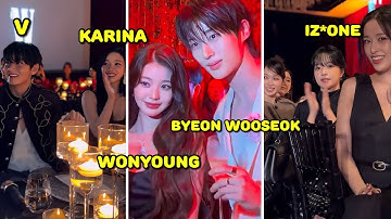 Kpop Idols moments at W Korea 2025 (Breast Cancer Awareness) Event #kpop