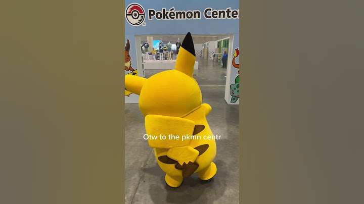 Would you trust Pikachu to lead you? 💛 #PokemonNAIC #PokemonCenter