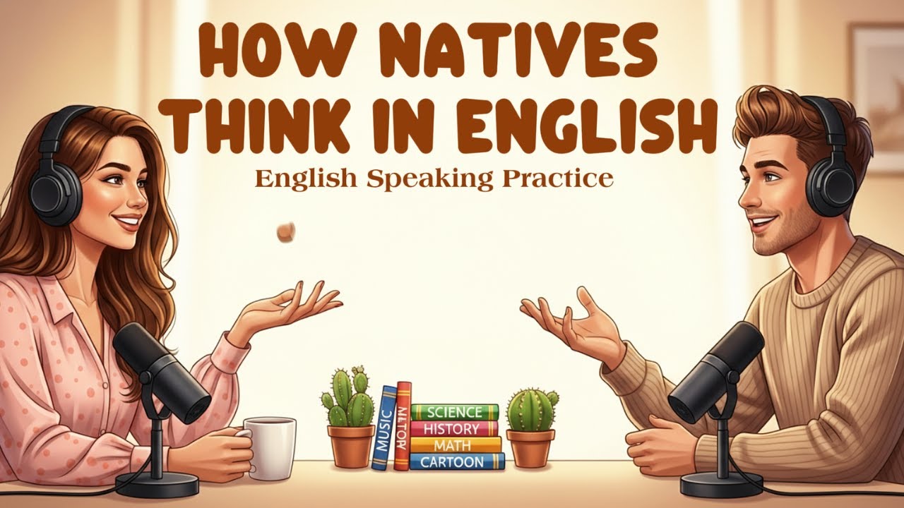 English Podcast For Easy English Conversation | Think in English like a native speaker |Easy English