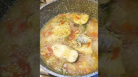 Naga style boiled fish cury #shorts