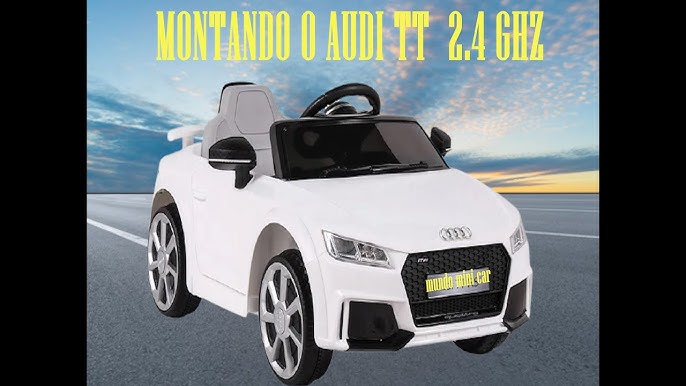 Homcom - Carro elétrico infantil Audi TT, CARROS UM LUGAR