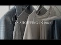 How much clothes did I *ACTUALLY* buy last year? | Low buy 2021