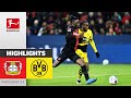 Hard Fight in the Top Game | Bayer Leverkusen - Dortmund 1-1 | Highlights | MD 13 – Bundesliga image
