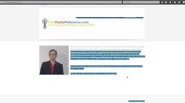 freeradioreference.com--THE FREE RADIO REFERENCE PROJECT.