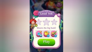 Blossom Blast Saga I Level 708 I Hard Level