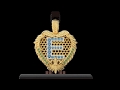 Vidéo: Pendentif 3D CAO avec lettre E