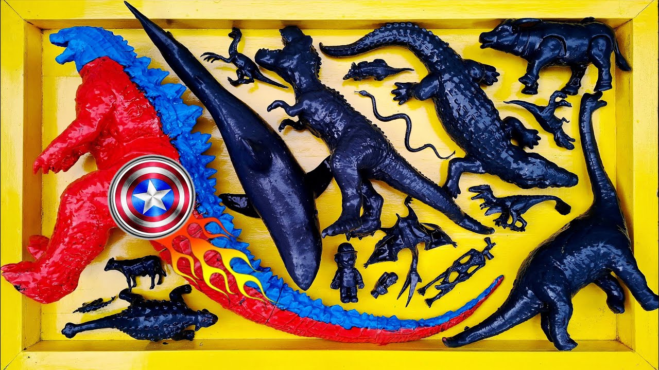 Dinosaurus Jurassic World Dominion:T-Rex, Siren Head, Kingkong, Catnap, Skibidi, Godzilla