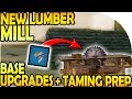 NEW LUMBER MILL - BIG BASE UPGRADES + TAMING PREP ( ARK Survival Evolved Mobile Gameplay Part 4 ) NEW LUMBER MILL - BIG BASE UPGRADES + TAMING PREP ( ARK Survival Evolved Mobile Gameplay Part 4 )