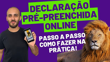Declaração de Imposto de Renda Pré-Preenchida Online pelo MIR