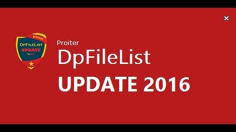 شرح برنامج DpFileList UPDATE 2016 2017 -HD