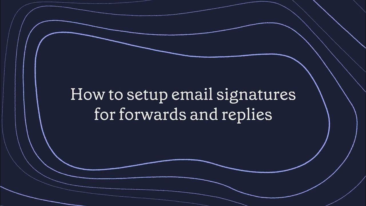 Reply Email Signature