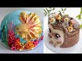 Awesome Cake Decorating Ideas for Party  Easy Chocolate Cake Recipe  189 #foodandcakeartdecorating​