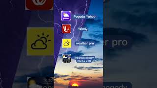 Najlepsze aplikacje pogodowe. #pogoda #prognoza #prognozanadziś #aplikacja #podroze #porady screenshot 3