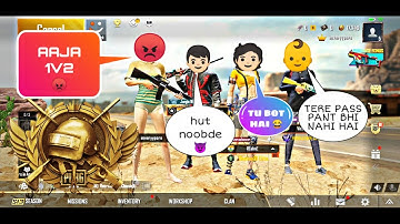 RANDOM PLAYERS CALL ME NOOB THEN I CHALLENGE THEM FOR ROOM | PUBGMOBILE | STANPUBG | PART 2