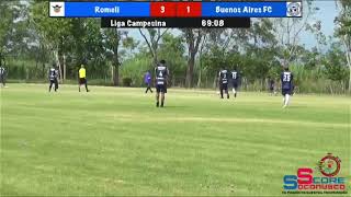 Romeli Buenos Aires Final Tabla Baja Liga Campesina