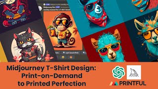 Midjourney T-Shirt Design: Print-on-Demand Pro to Printed Perfection