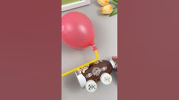 Hergebruik lege flessen om een ​​aerodynamische auto voor je kind te maken #flesrecycling #kinder...