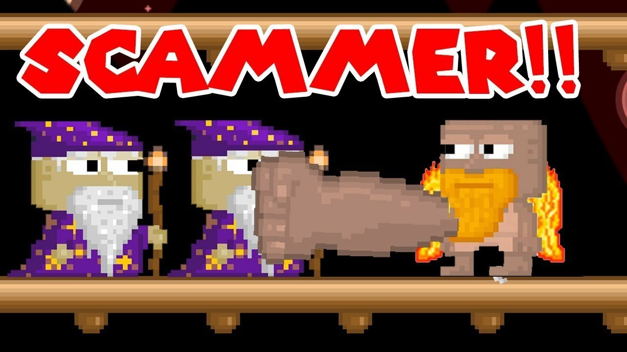 GROWTOPIA | SCAMMER LEGENDARY WIZARD + HACK PORTAL??