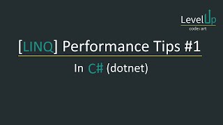 C# LINQ Performance Tips #1 - Let keyword & Custom Lookup