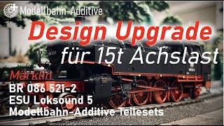 Modellbahn-Additive Digitalumbau Märklin Br 086 521-2 Esu Loksound 5, Resonanzkörper, M.a.teilesets