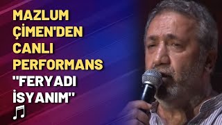 Mazlum Çimen'den canlı performans \