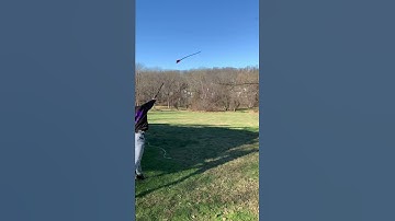Carbon Express Atlatl 1st throw