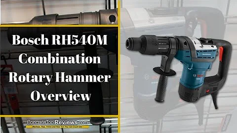 Bosch RH540M Combination Hammer Overview