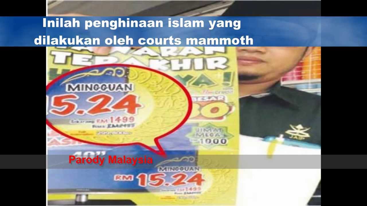 Gambar Courts Mammoth Hina Islam Youtube Gambar Di Rebanas Rebanas