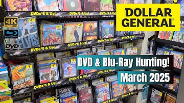 DVD & Blu-Ray Hunting at Dollar General! (March 2025)