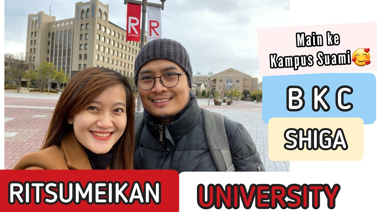 Tour Ritsumeikan University Biwako Kusatsu Campus ( BKC ) Shiga! ENGLISH SUB Available