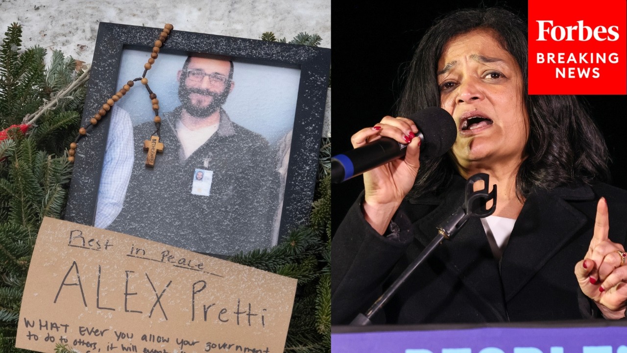 'Murders Its Own Citizens In The Streets And Then Lies About It': Jayapal Hammers Trump Admin.