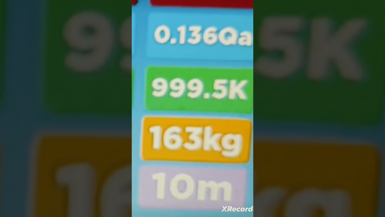 My op glitch pet in muscle legends💪