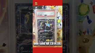 🌟 Rare Umbreon sold for £614.08 😳 #pokemon