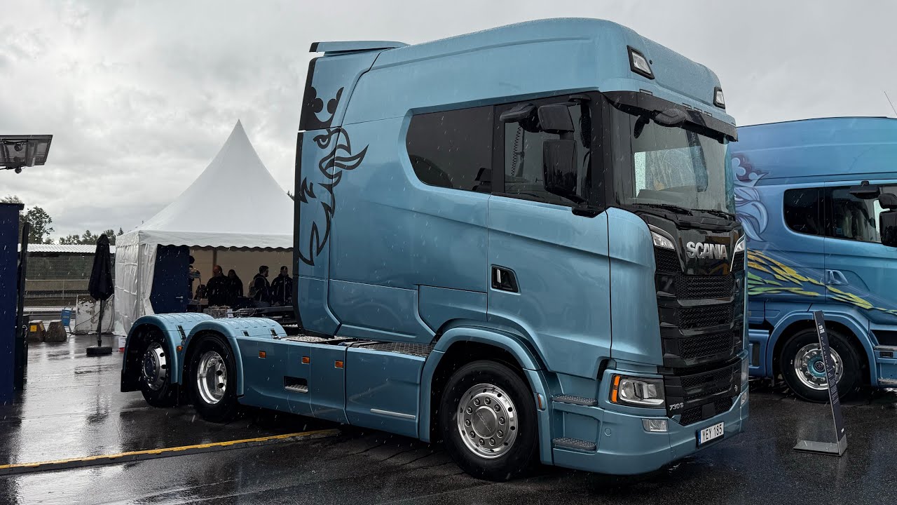 Scania’s new Longline - 2025 Scania 730S V8 Longline - Exterior & Interior