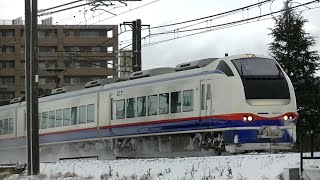 特急しらゆき4号上越妙高行きE653系H202編成 信越本線上り54M
