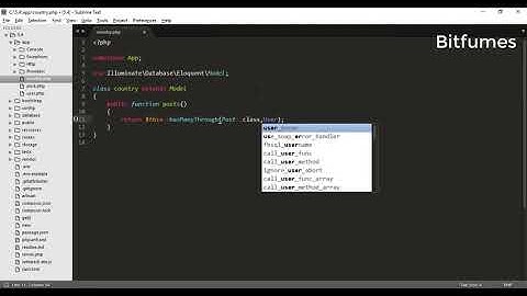 9 Laravel Tutorial   Eloquent Has Many Through Relationship Bitfumes