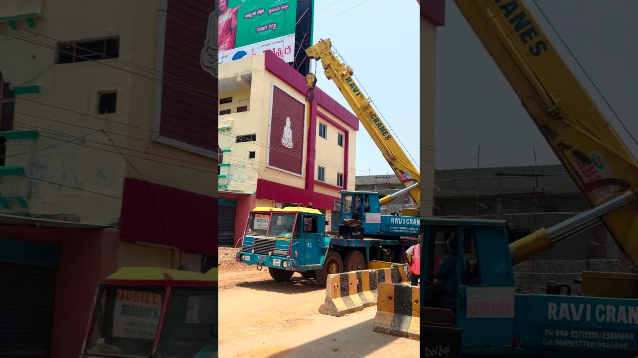 Lokomo A351 Mobile Cranes Telescopic Crane 90 tons 