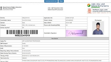 UGC NET Admit Card 2023 Kaise Download Kare || How To Download UGC NET Admit Card 2023