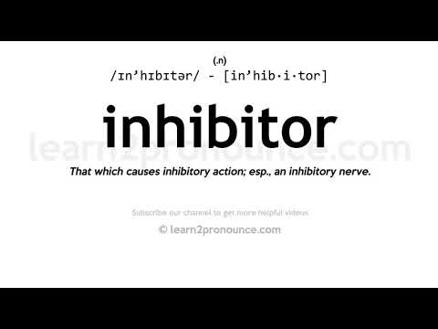 ingibitor Pronunciation | Inhibitor anlayışı