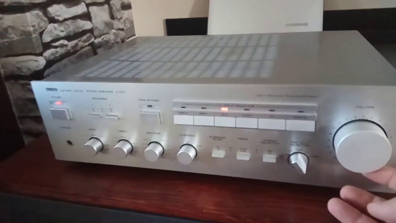 Yamaha a-520 natural sound test - YouTube