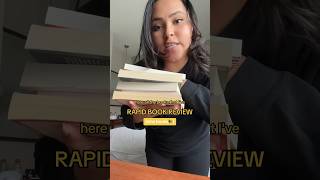 ✨Rapid Book Review✨ January book wrap up 📚 #bookreview #bookwrapup #booktube #booktok ##bookrecs