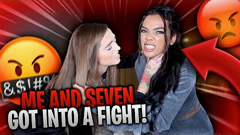 Me & Seven Got Into A F!GHT !!!! **YOULL NEVER GUESS OVER WHO** | Woah Vicky