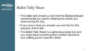 Ballot Officer 2026