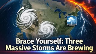 Brace Yourself: Three Massive Storms Are Brewing#TropicalThreatUpdate #StormForecastUSA #FallWeather