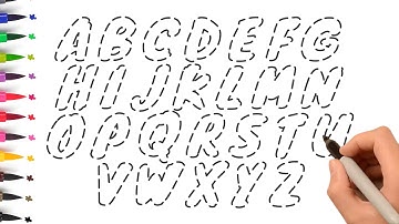 How to draw Alphabet Lore Faceless - Alphabet Drawing and Coloring