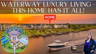 Luxury Waterfront Home with Private Dock, Boat Lift, Pool & Elevator - ICW Living in Myrtle Beach
