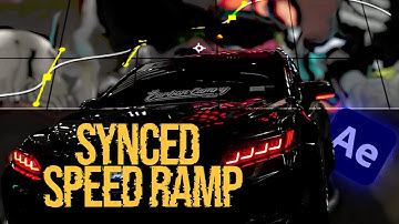 Sync Speed Ramp With a Song in After Effects (+ Stabilizing Speed Ramp in The Center)