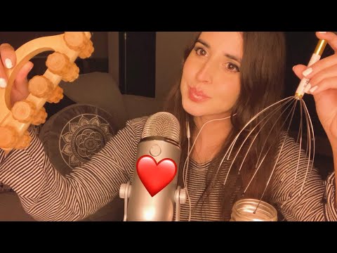 ASMR en Español 💆🏻‍♀️ TU MEJOR AMIGA TE CUIDA ROLEPLAY 💤 TE DORMIRÁS EN 10 MINUTOS p