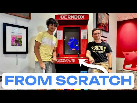 We Built a 6-Foot Retro Arcade Machine